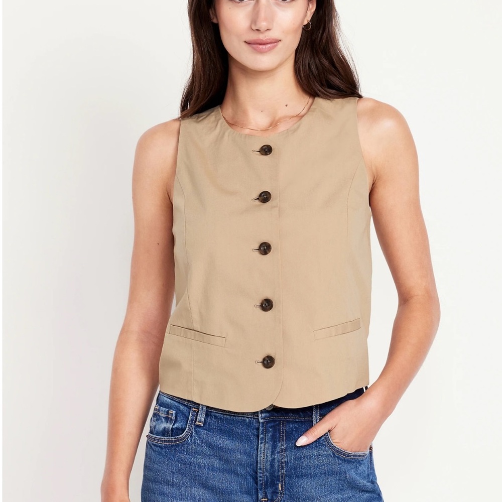 NWT Old Navy Vest - Shore Enough - M